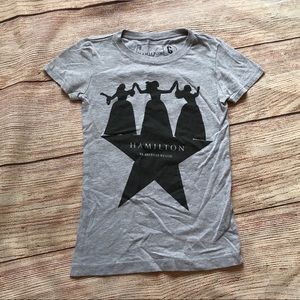 Hamilton The Musical | Youth Small | Grey Tee